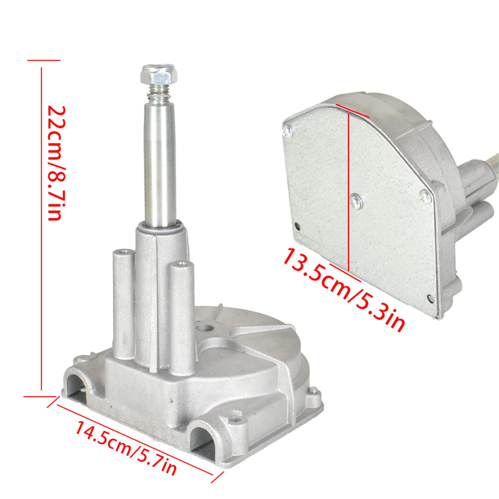 Boページ VEVOR Outboard Steering System 13' Outboard Rotary Steering